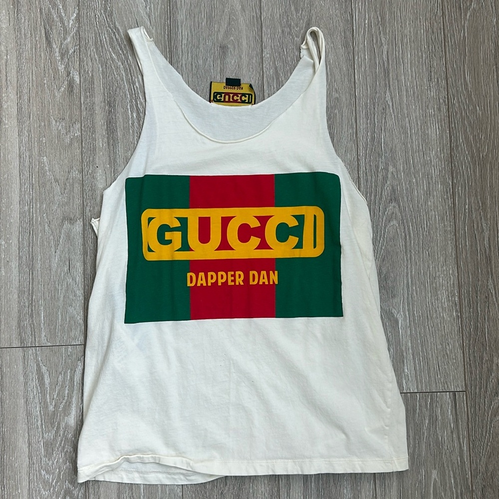 COPY - Gucci dapper Dan tank top